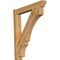Ekena Millwork Balboa Slat Rough Sawn Outlooker, Western Red Cedar, 6"W x 36"D x 40"H OUT06X36X40BOA06RWR - alternate 1